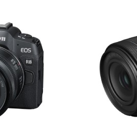 玩转Vlog 佳能推出普及型全画幅专微相机EOS R8和RF24-50mm标准变焦镜头